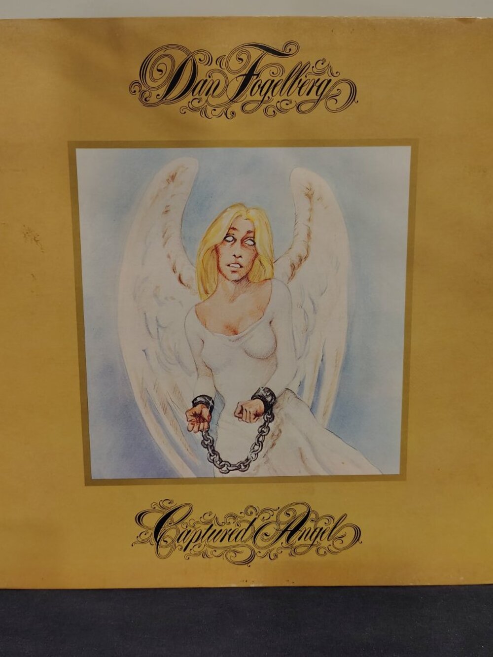 Dan Fogelberg Captured Angel 1975 Vinyl Gatefold PE 33499 Full Moon